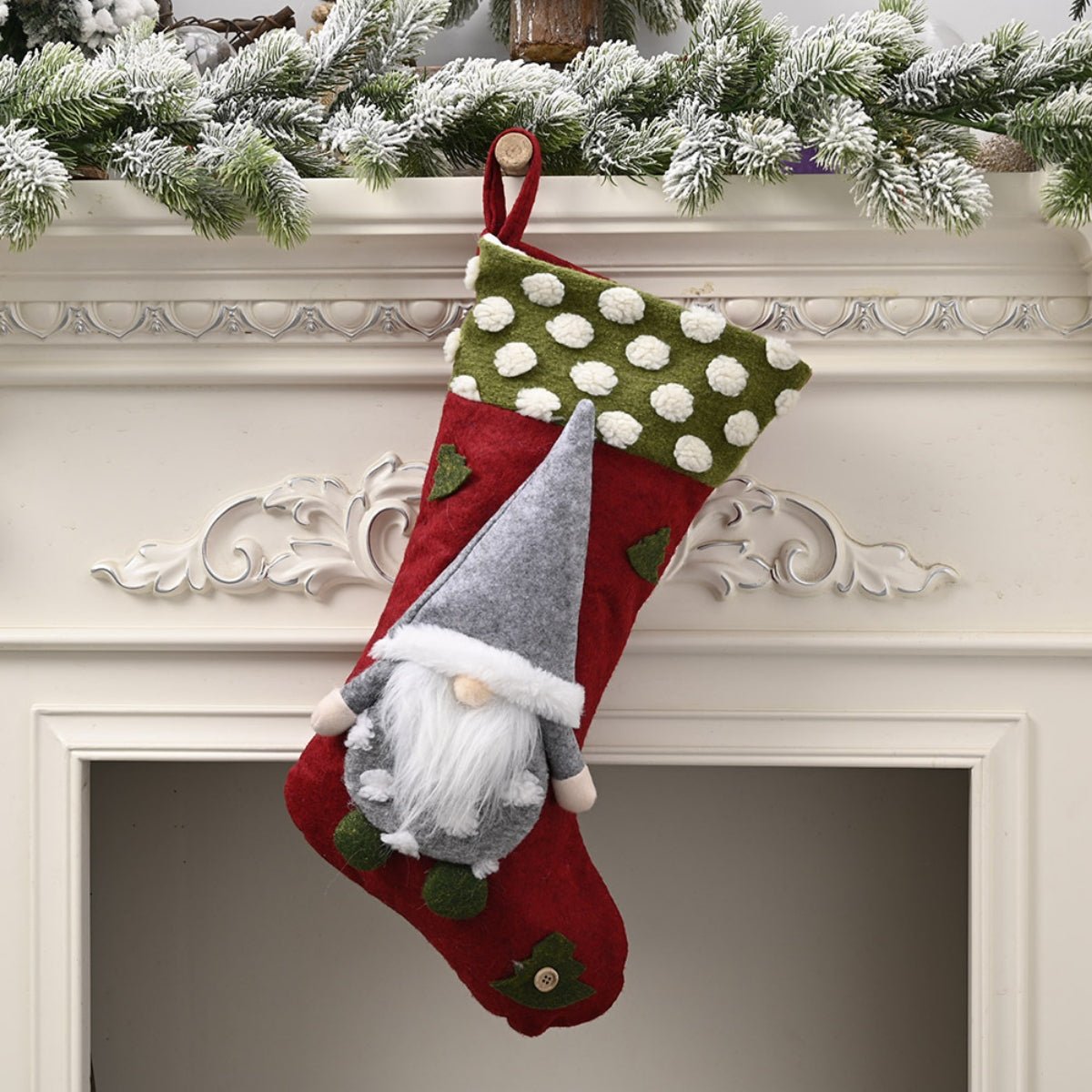 Christmas Stocking Hanging Widget - Runway Regalia