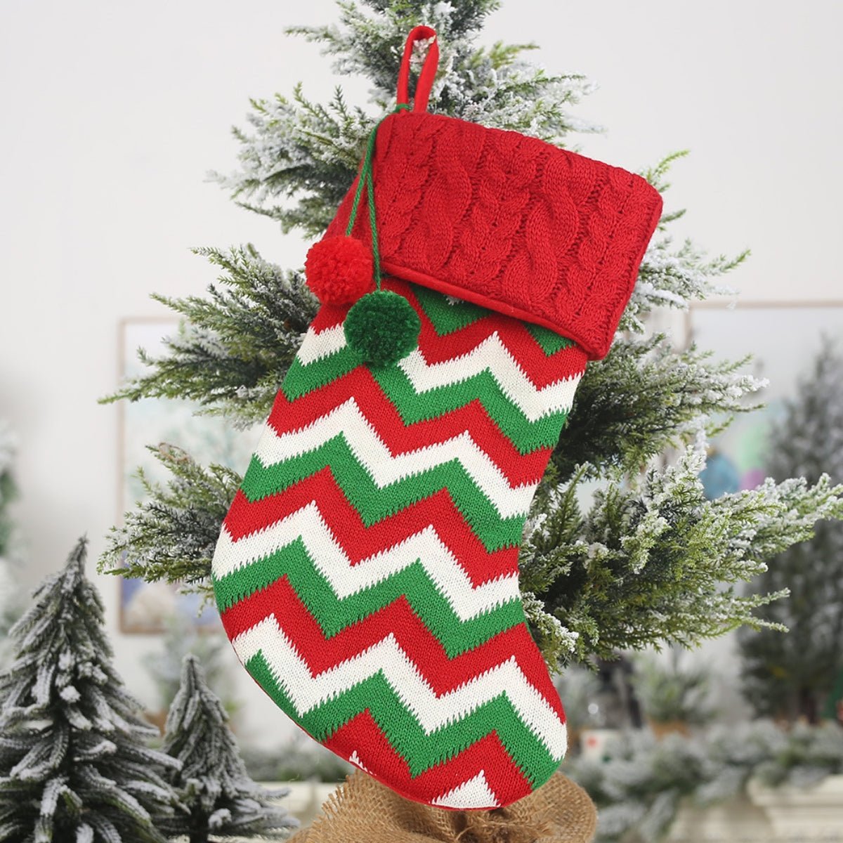 Christmas Stocking Hanging Widget - Runway Regalia