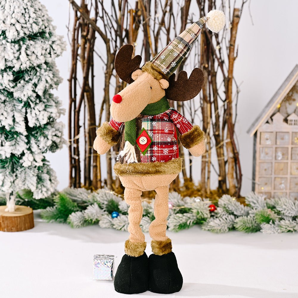 Christmas Telescopic Leg Doll - Runway Regalia