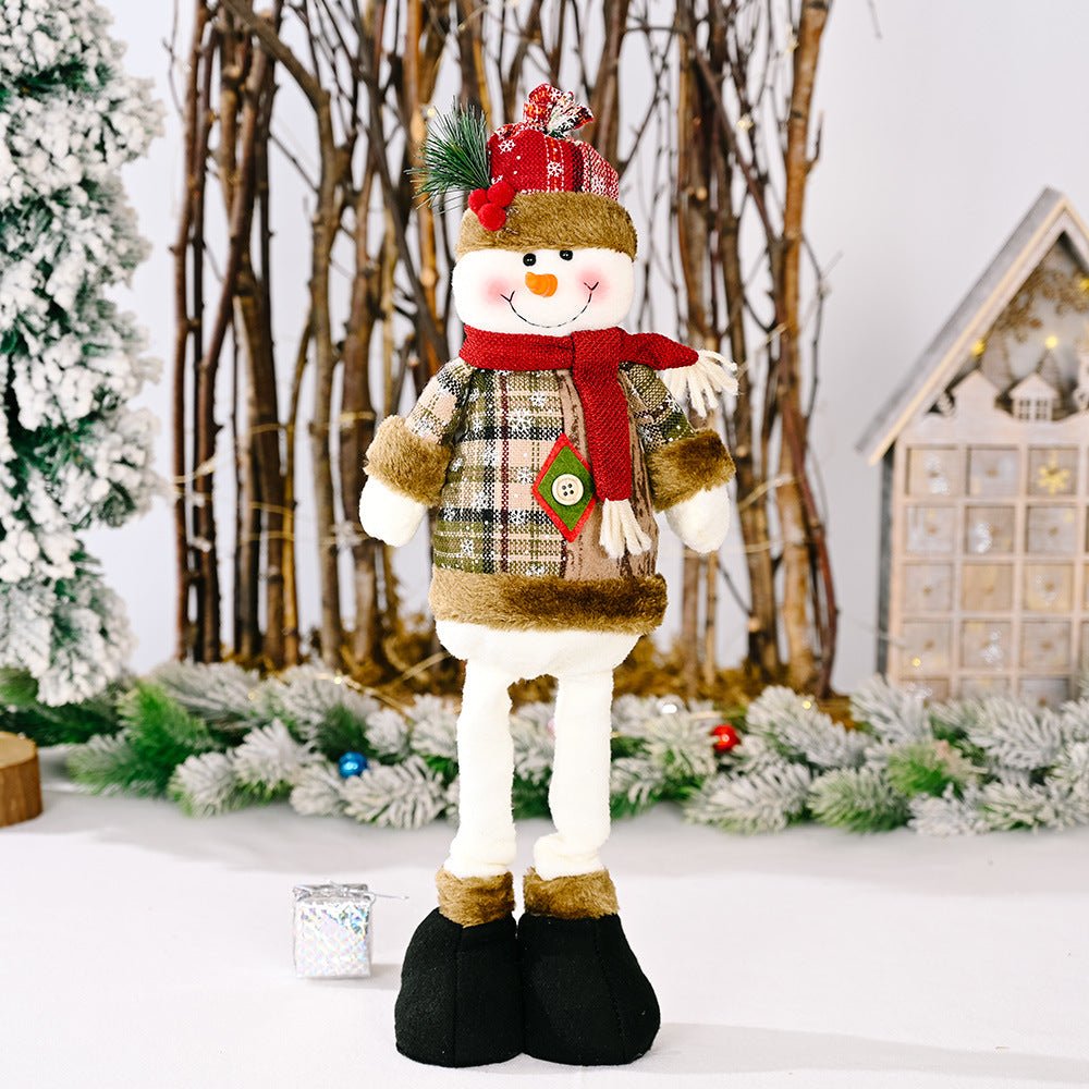 Christmas Telescopic Leg Doll - Runway Regalia