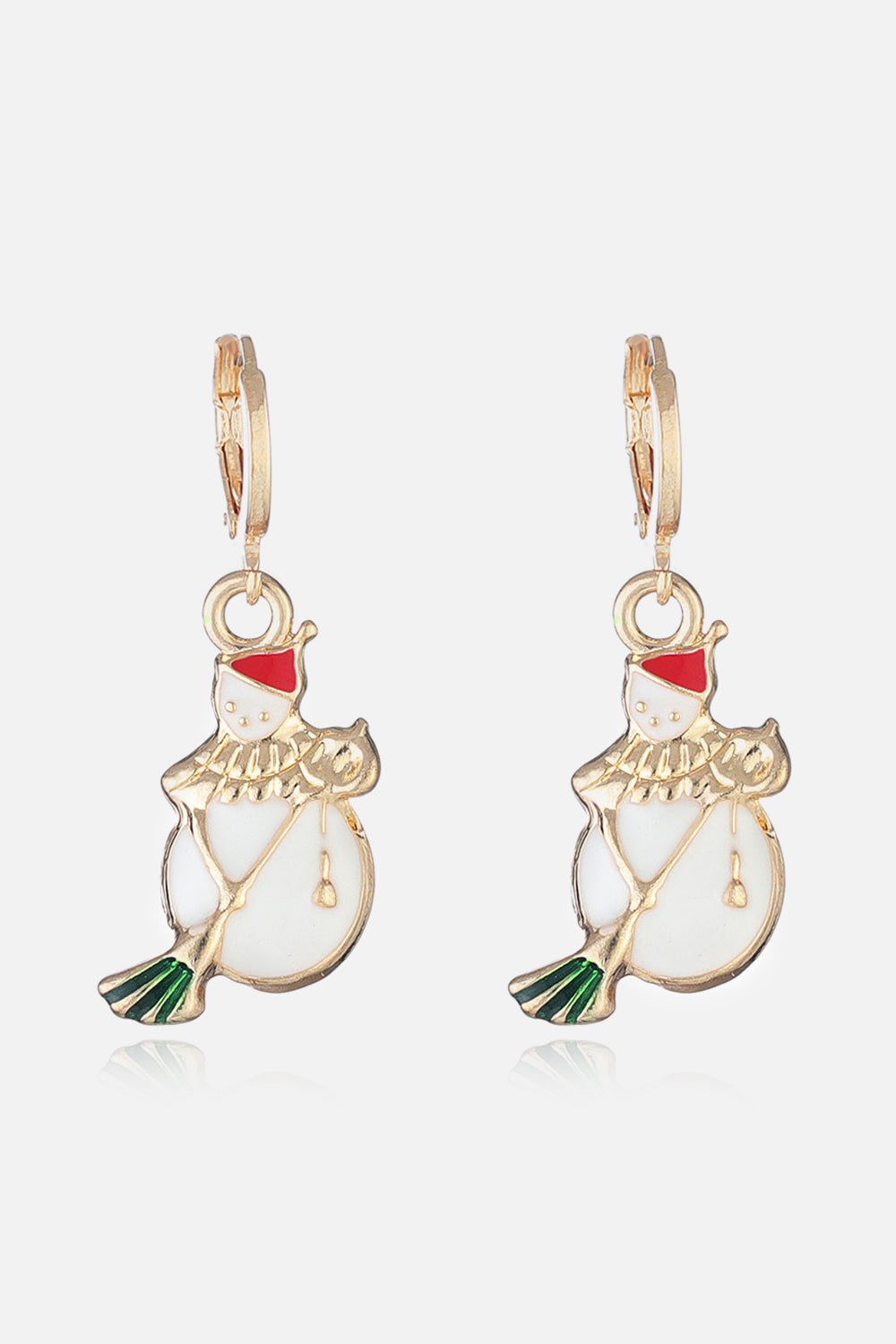 Christmas Theme Alloy Earrings - Runway Regalia