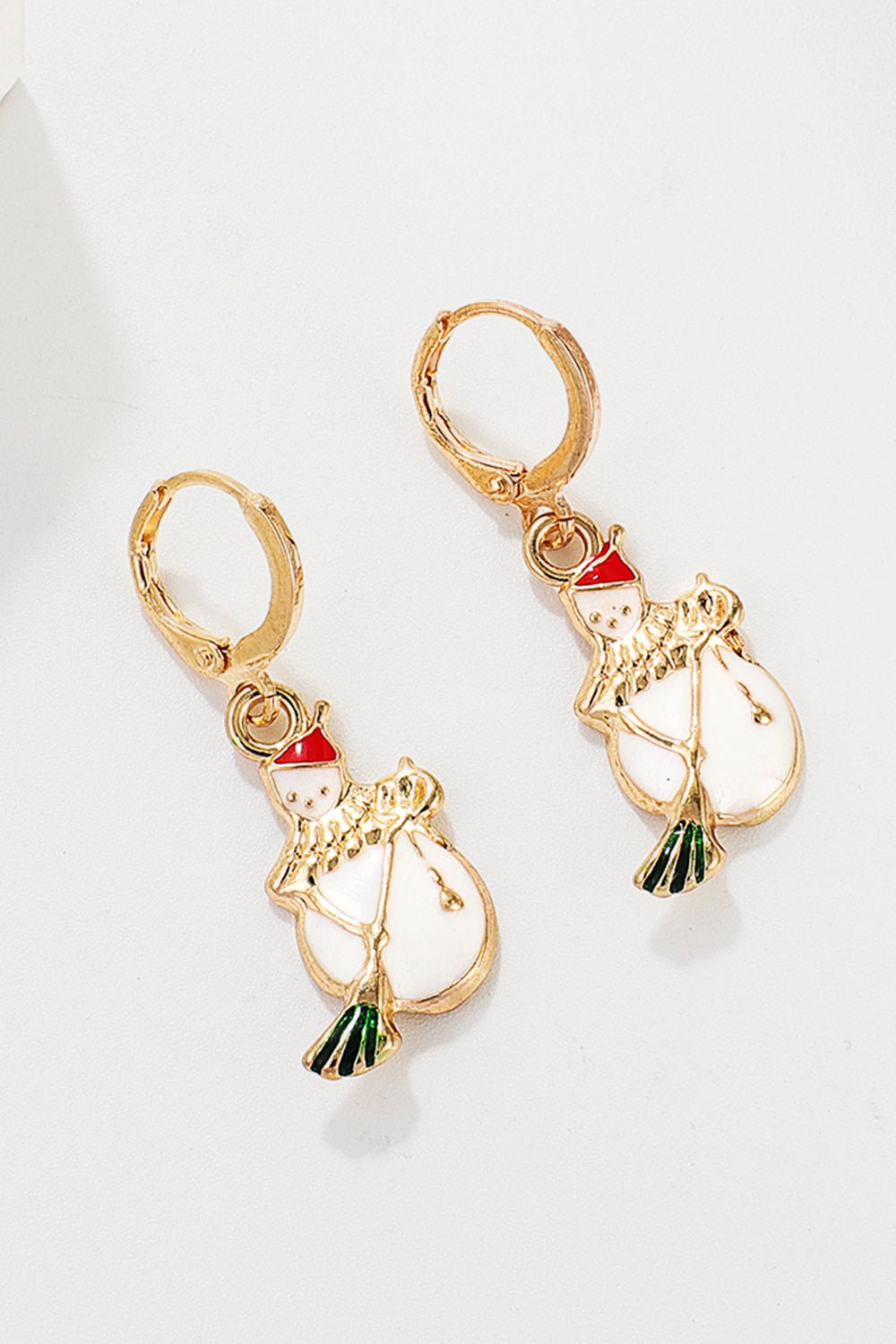 Christmas Theme Alloy Earrings - Runway Regalia