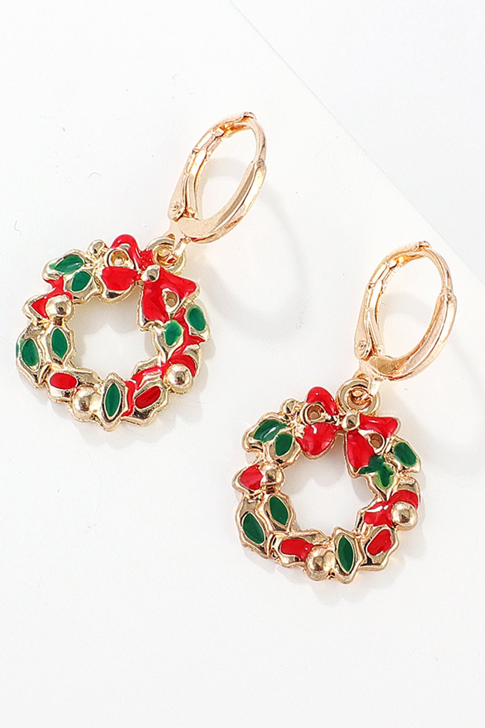 Christmas Theme Alloy Earrings - Runway Regalia