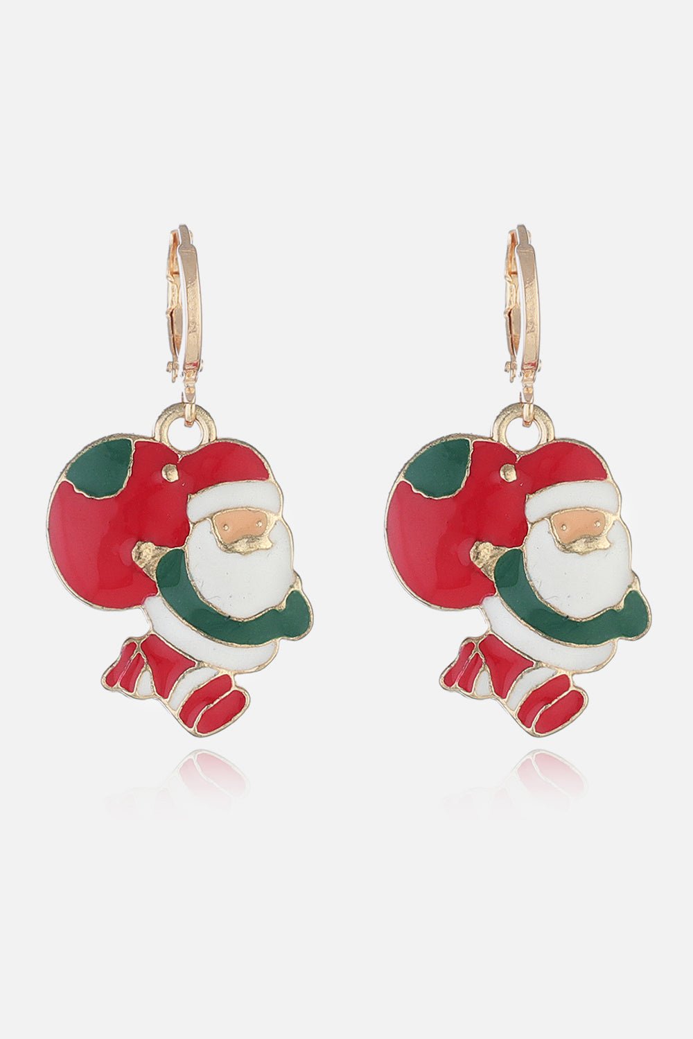 Christmas Theme Alloy Earrings - Runway Regalia