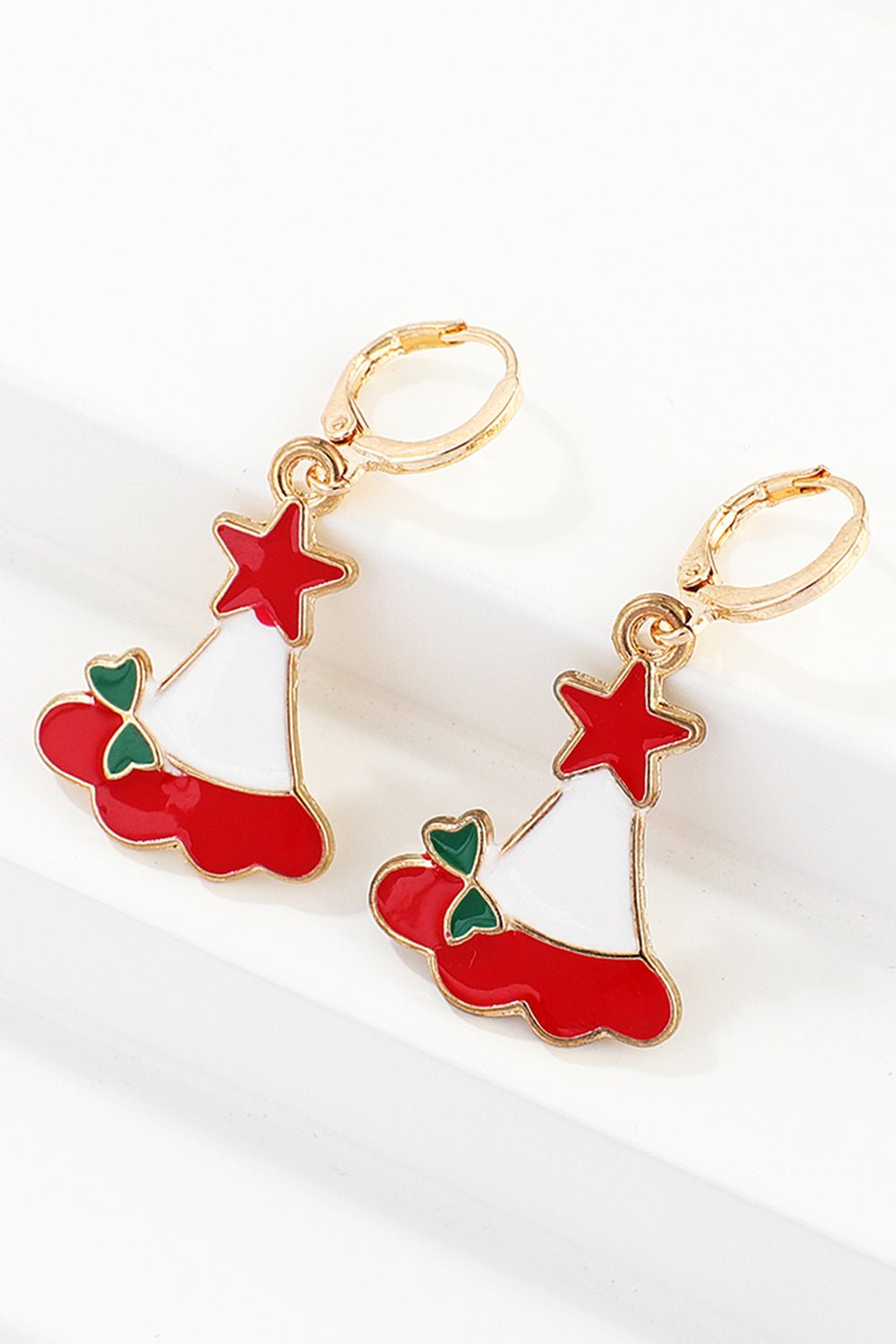 Christmas Theme Alloy Earrings - Runway Regalia