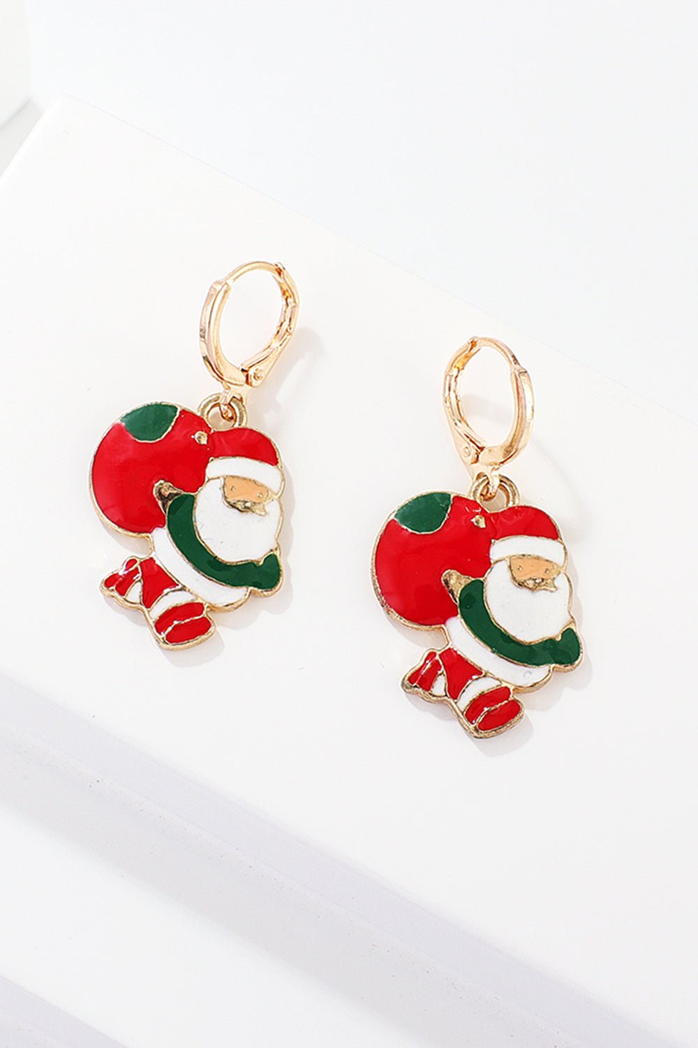 Christmas Theme Alloy Earrings - Runway Regalia