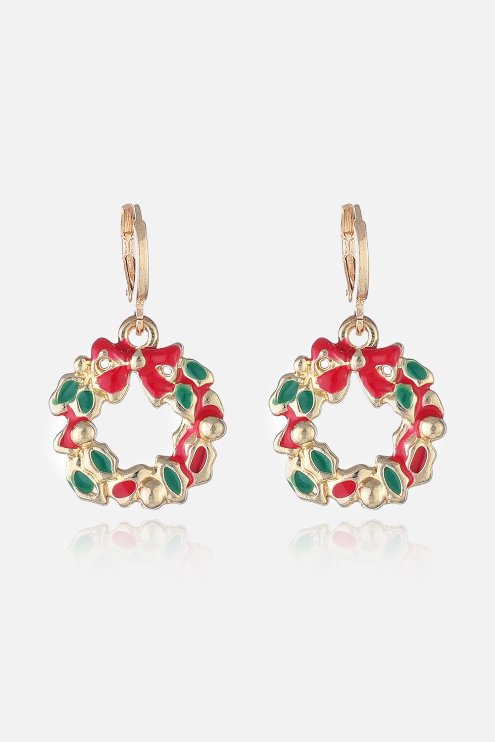 Christmas Theme Alloy Earrings - Runway Regalia