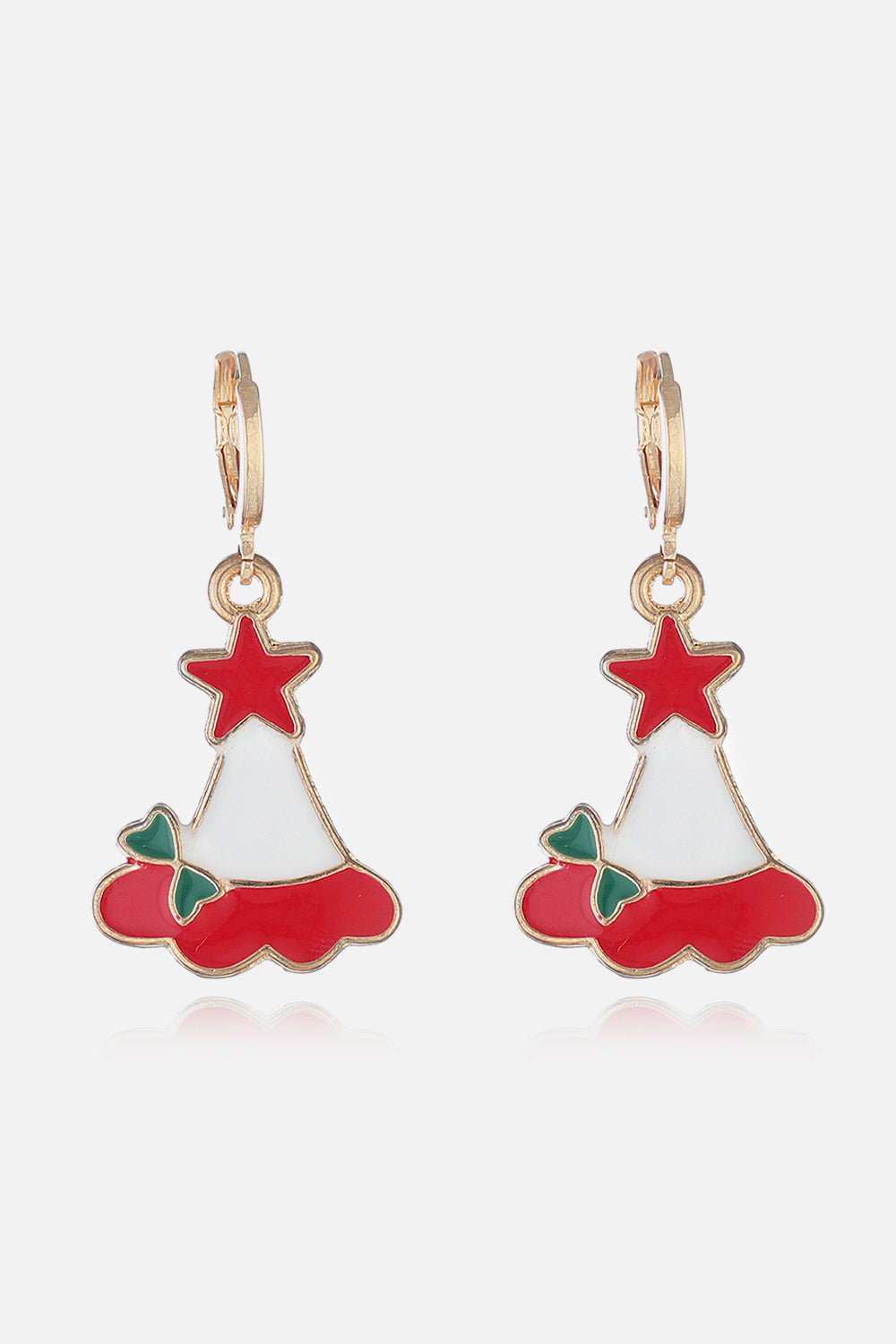 Christmas Theme Alloy Earrings - Runway Regalia