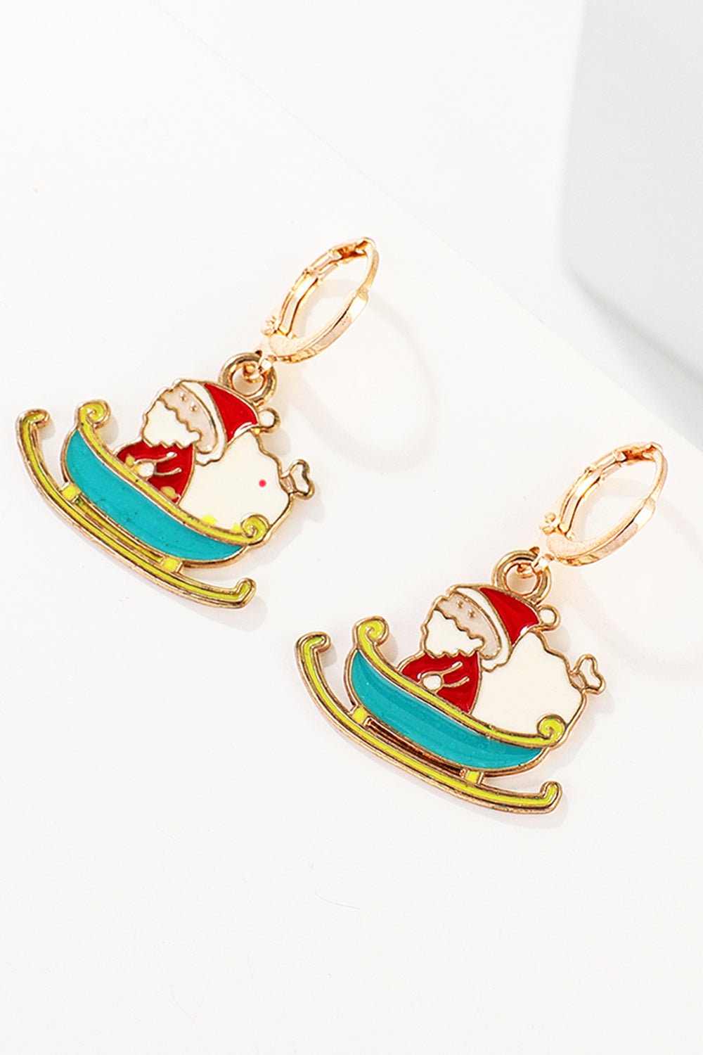 Christmas Theme Alloy Earrings - Runway Regalia