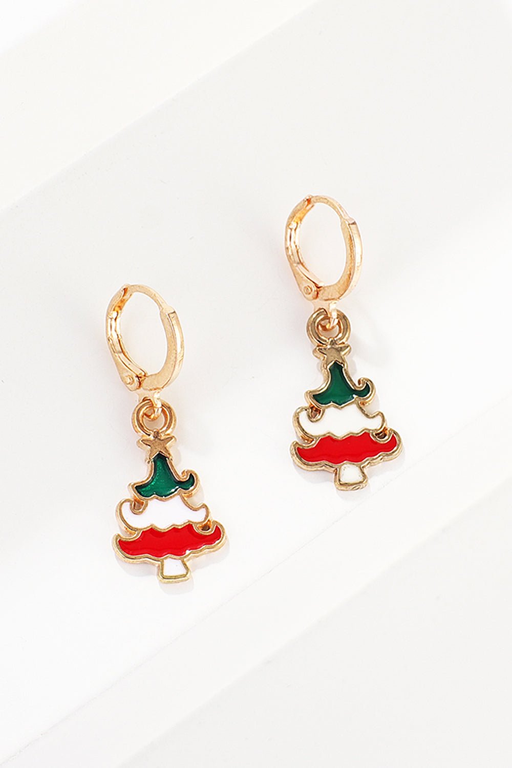 Christmas Theme Alloy Earrings - Runway Regalia