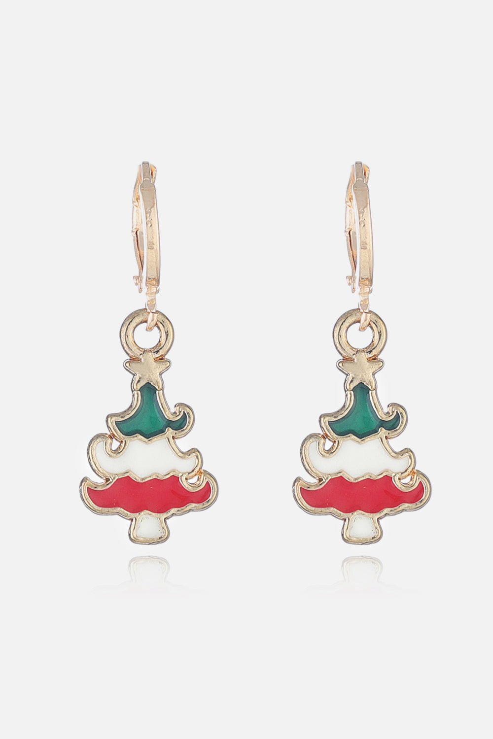 Christmas Theme Alloy Earrings - Runway Regalia