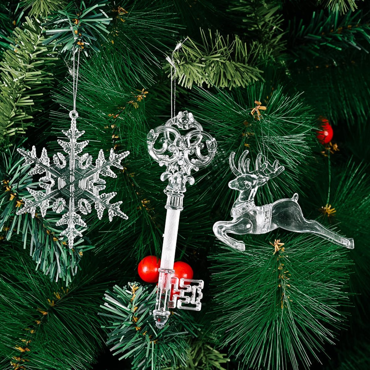 Christmas Theme Ornaments - Runway Regalia