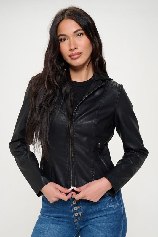 Coalition LA Zip Up Hooded Jacket - Runway Regalia