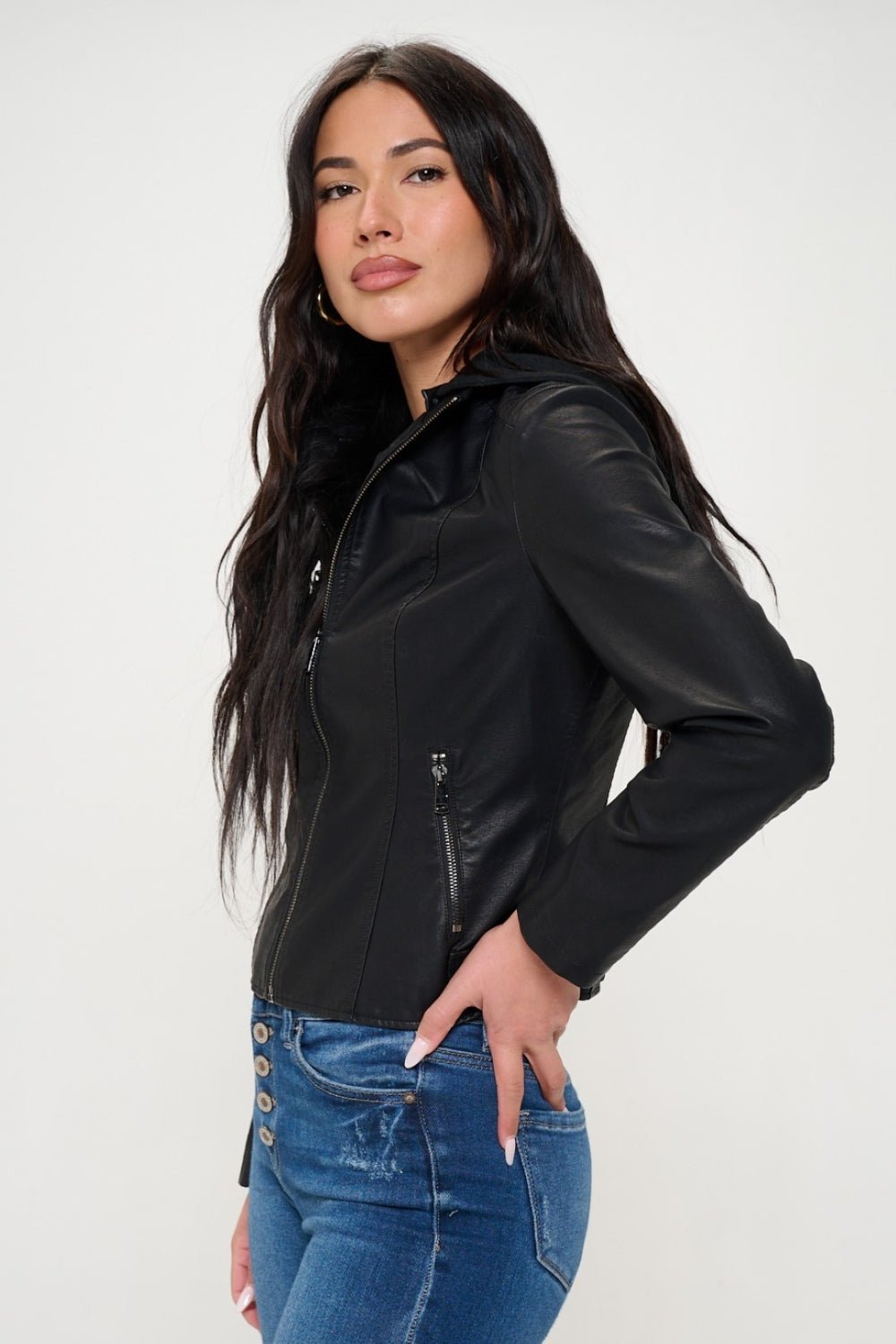 Coalition LA Zip Up Hooded Jacket - Runway Regalia