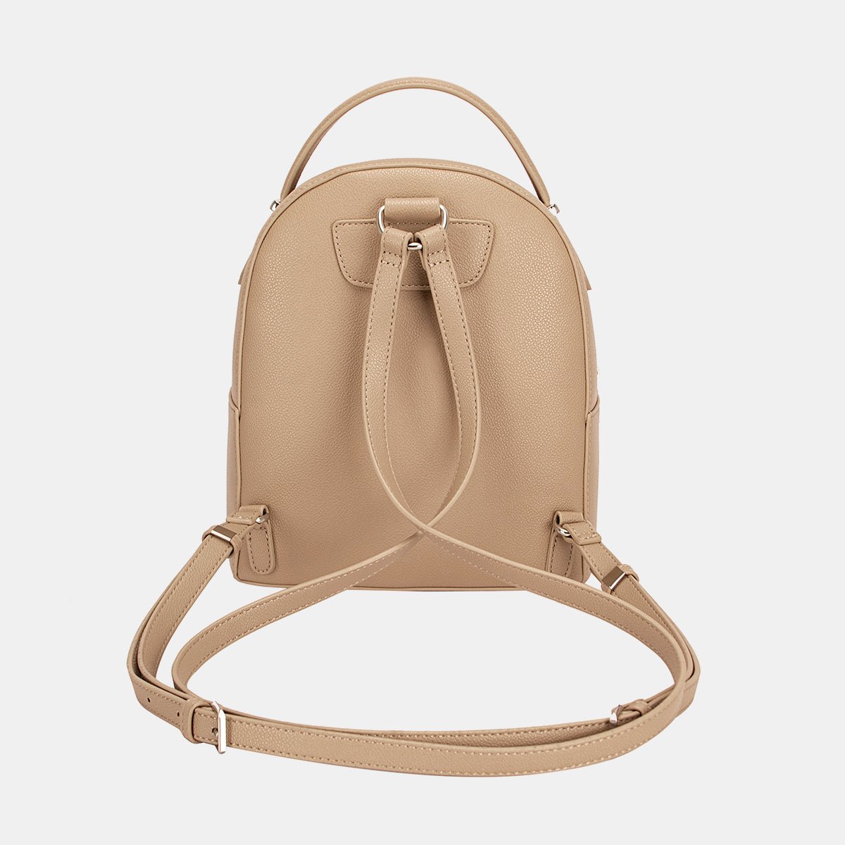 David Jones PU Leather Backpack Bag - Runway Regalia