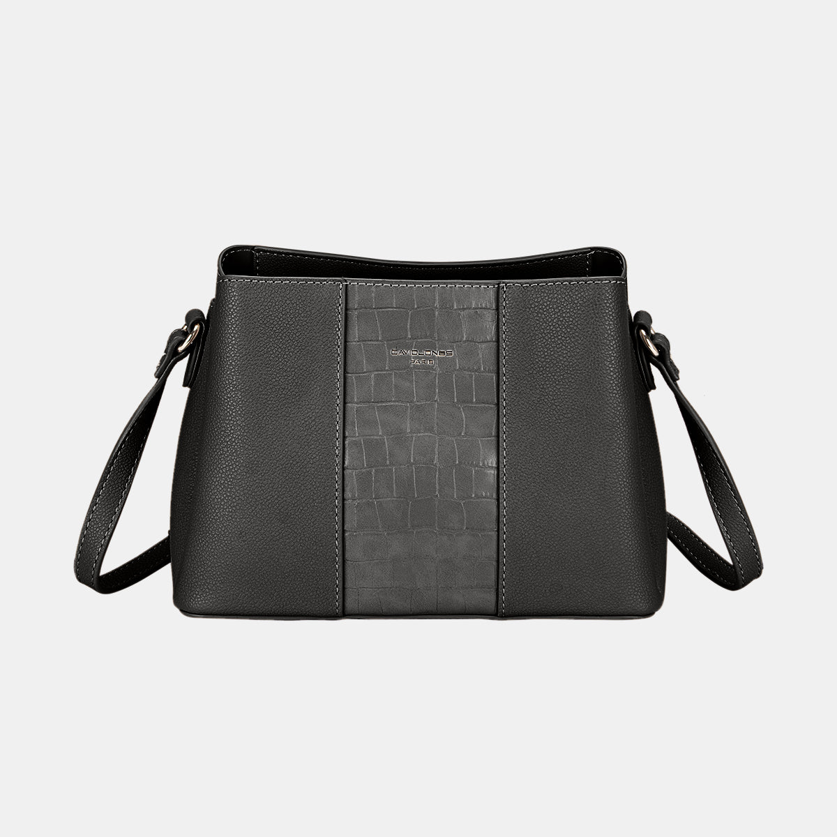 David Jones PU Leather Crossbody Bag - Runway Regalia