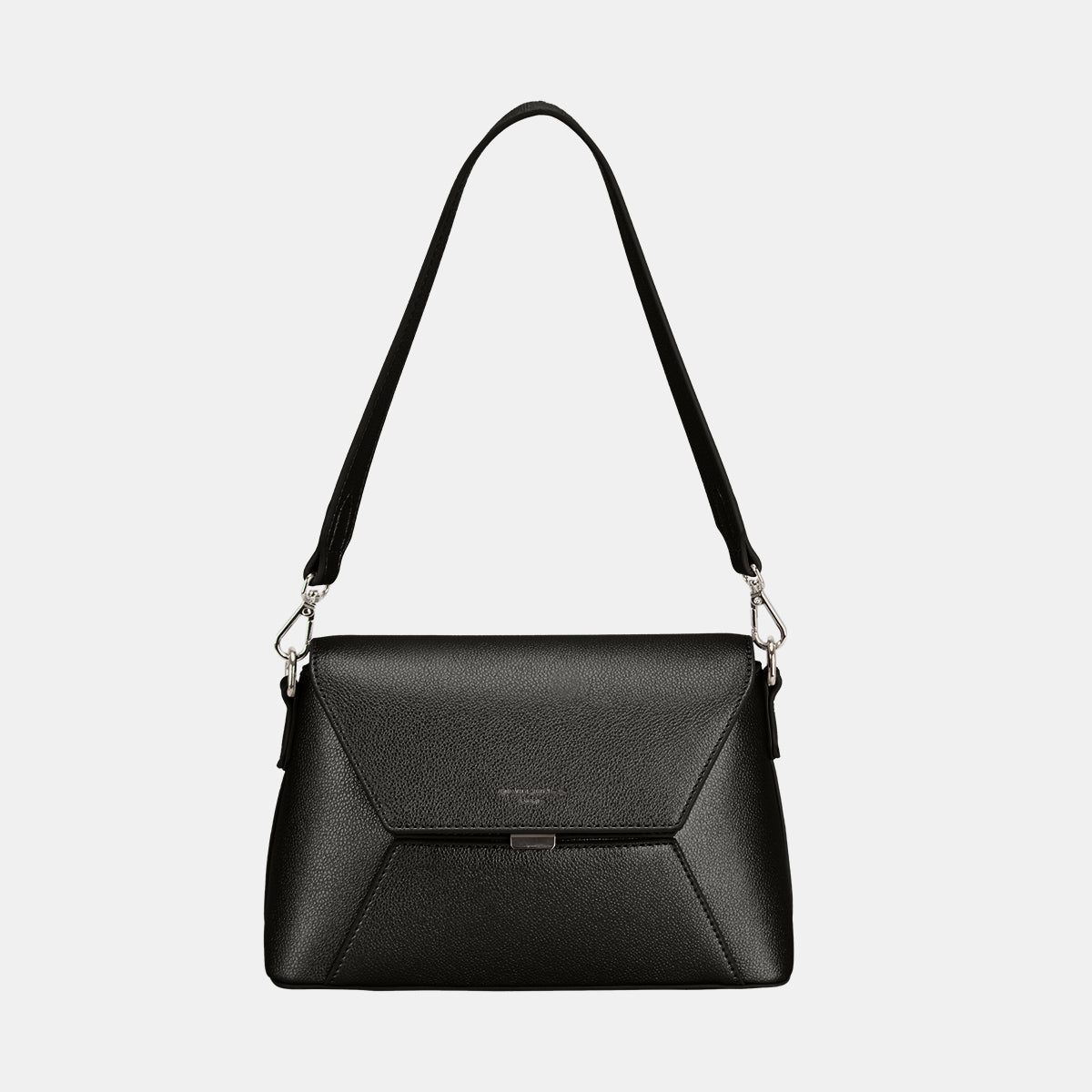 David Jones PU Leather Envelope Design Shoulder Bag - Runway Regalia