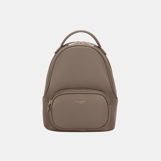 David Jones PU Leather Handle Backpack - Runway Regalia