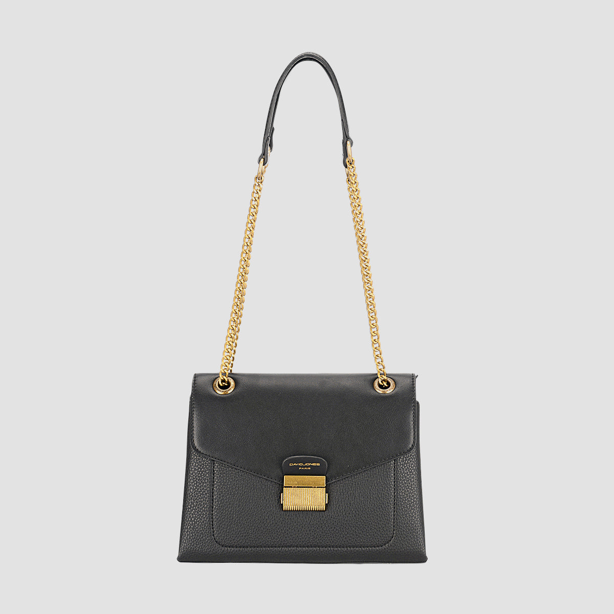 Bolso de hombro con asa de cadena de David Jones