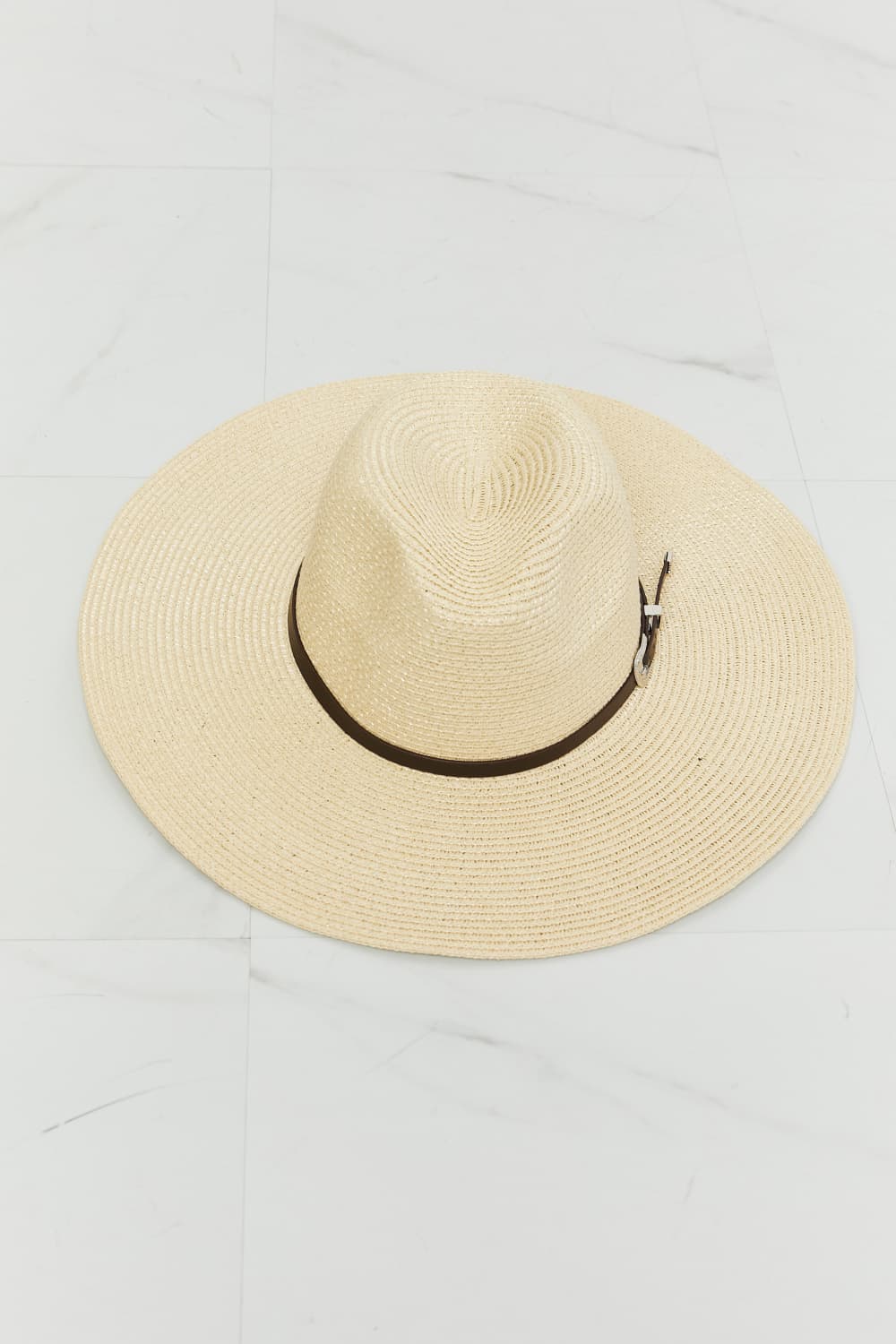 Sombrero Fedora de paja de verano Fame Boho