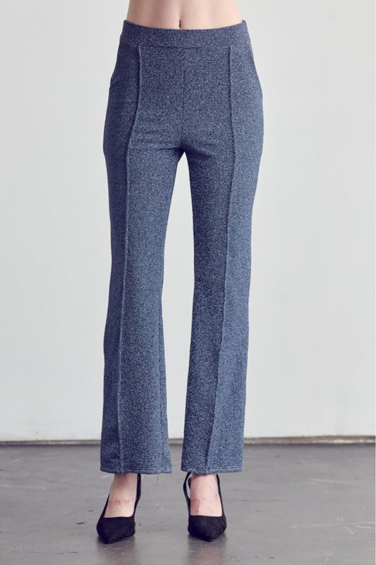 Jade By Jane Full Size Center Seam Straight Leg Pants in Denim